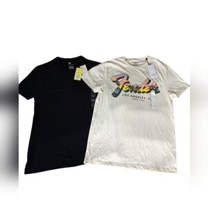 **NEW** 2 Short Sleeve Shirts from Target- Mens Size Medium